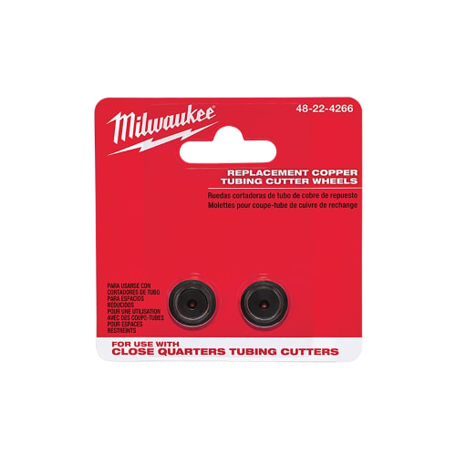 Milwaukee Close Quarters Cutter Replacement Blade Wheels, 2/Pack